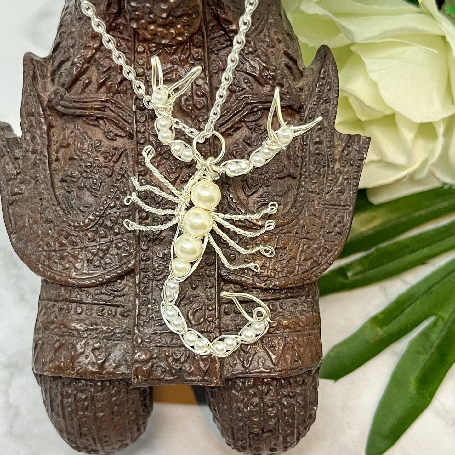 Scorpion Necklace Pendant | Scorpion Gift For Her