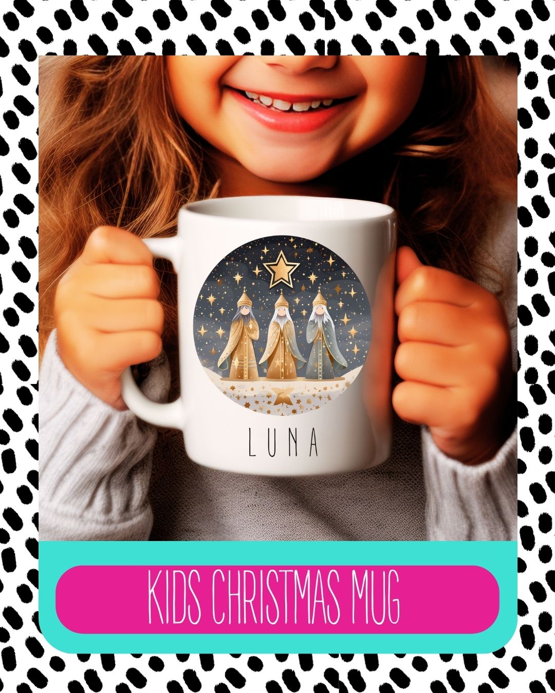 Wise Men Christmas Mug