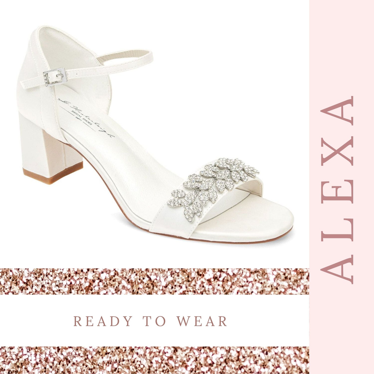 Buy Block Heel Wedding Shoes | Luxe Leather | Meggan Morimoto