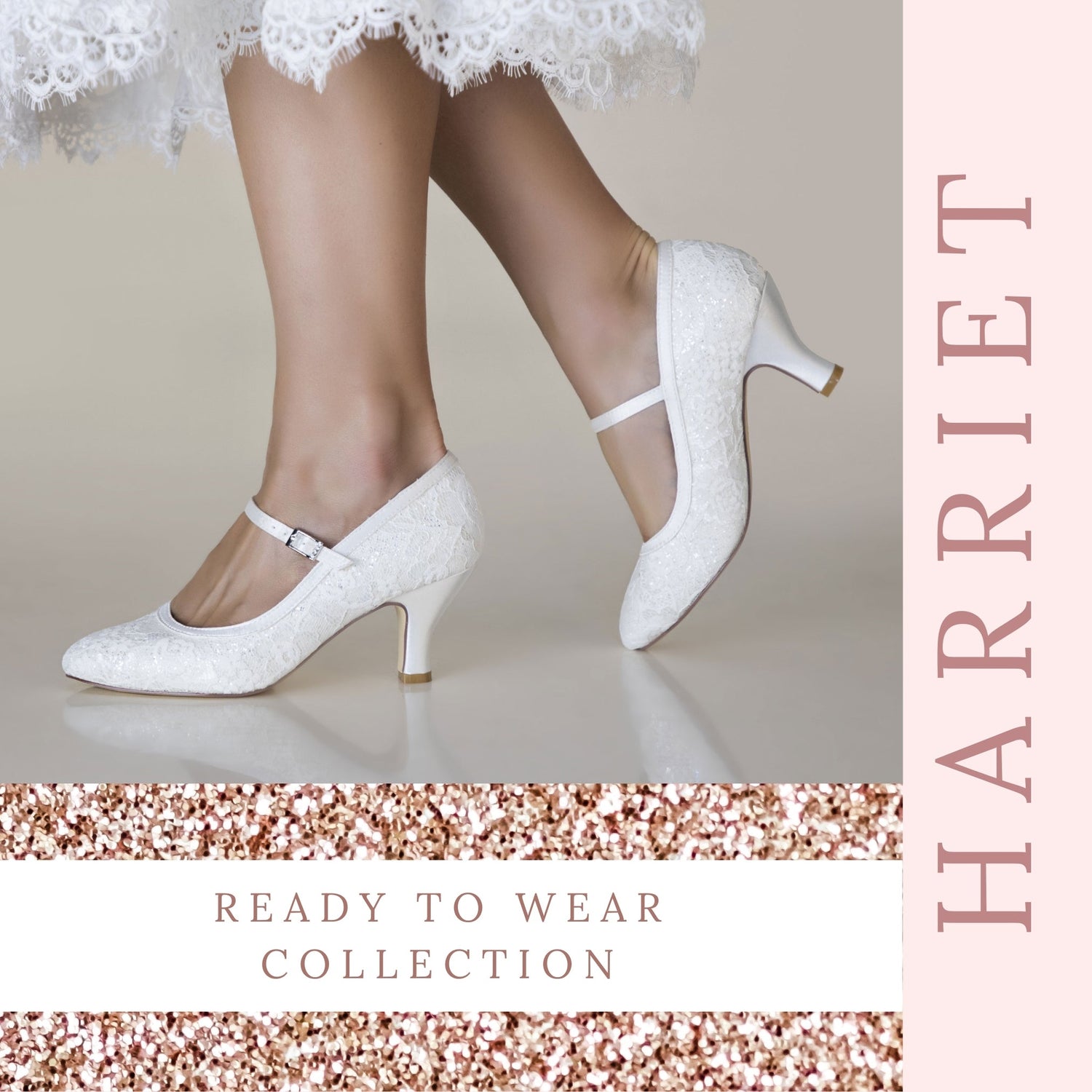 Simple on sale wedding heels