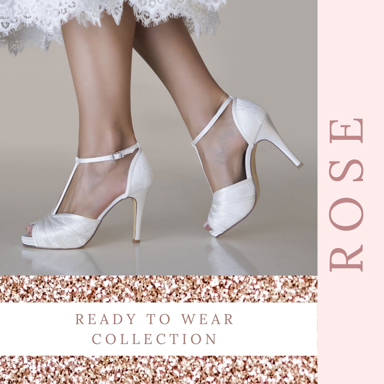 Ivory hot sale peep toe