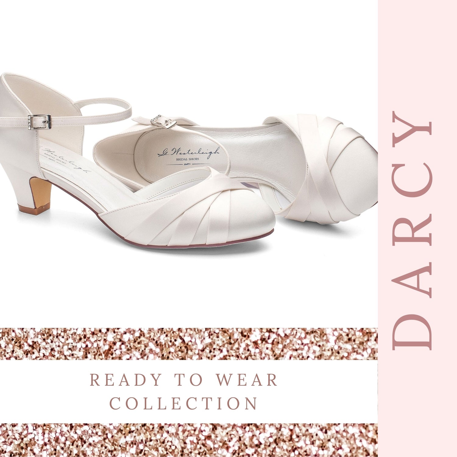 Wide Fit White Leather-Look Low Heel Court Shoes | New Look