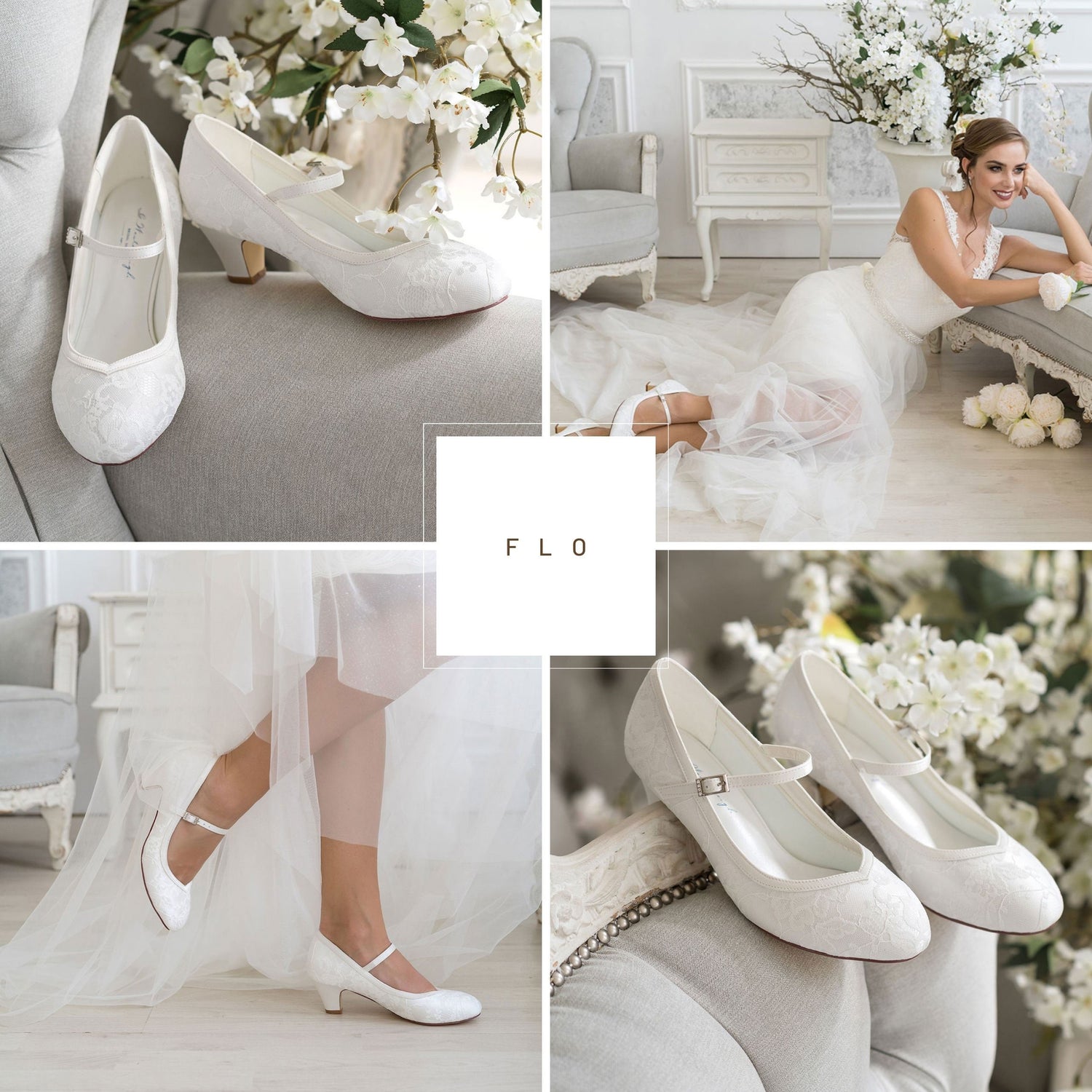 Lace store shoes wedding