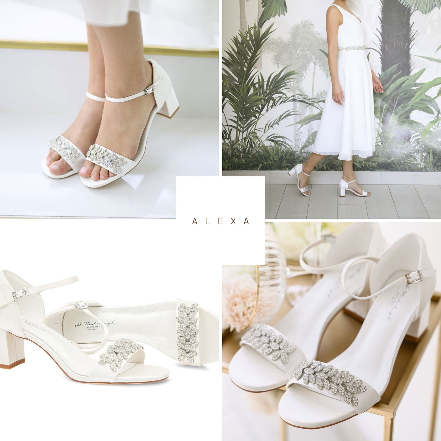 Satin sandals wedding online