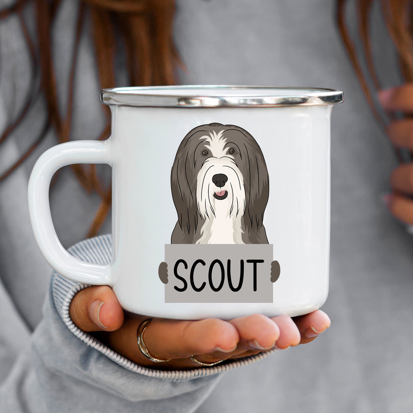 bearded-collie-enamel-mugs