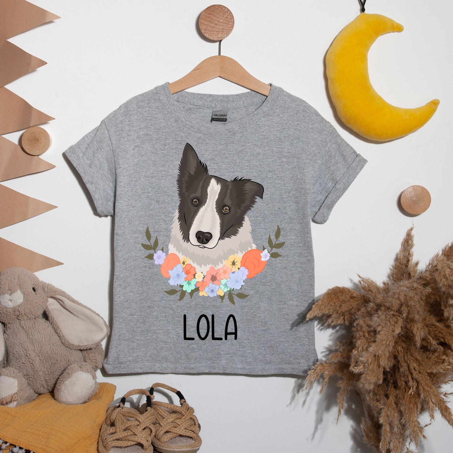 Tee shirt best sale border collie