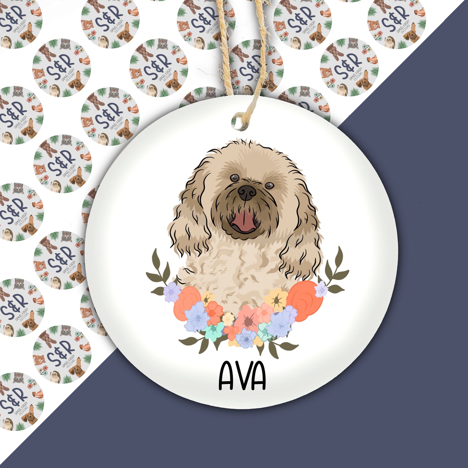 cavachon-christmas-decoration