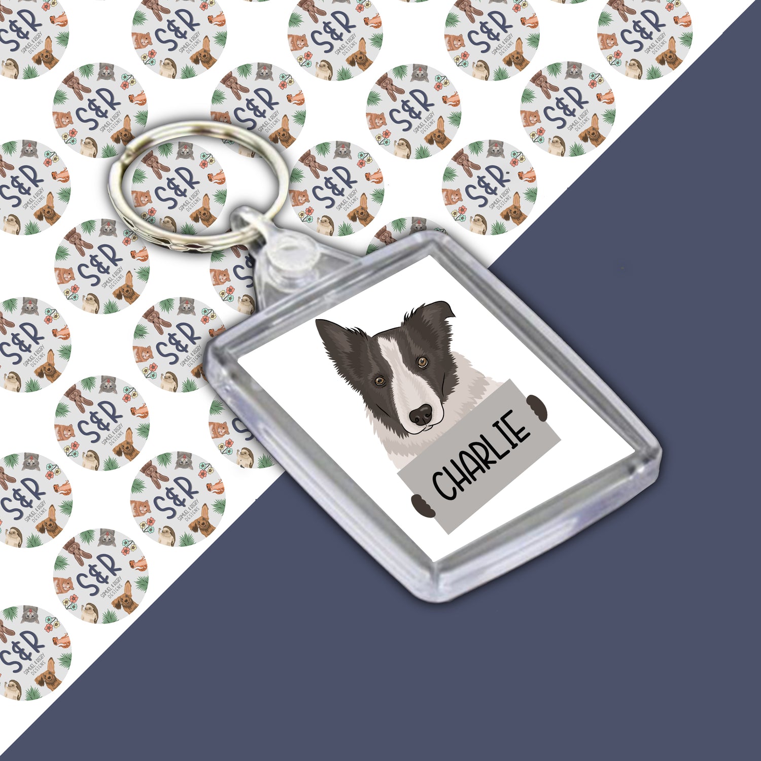 personalised-border-collie-keyring