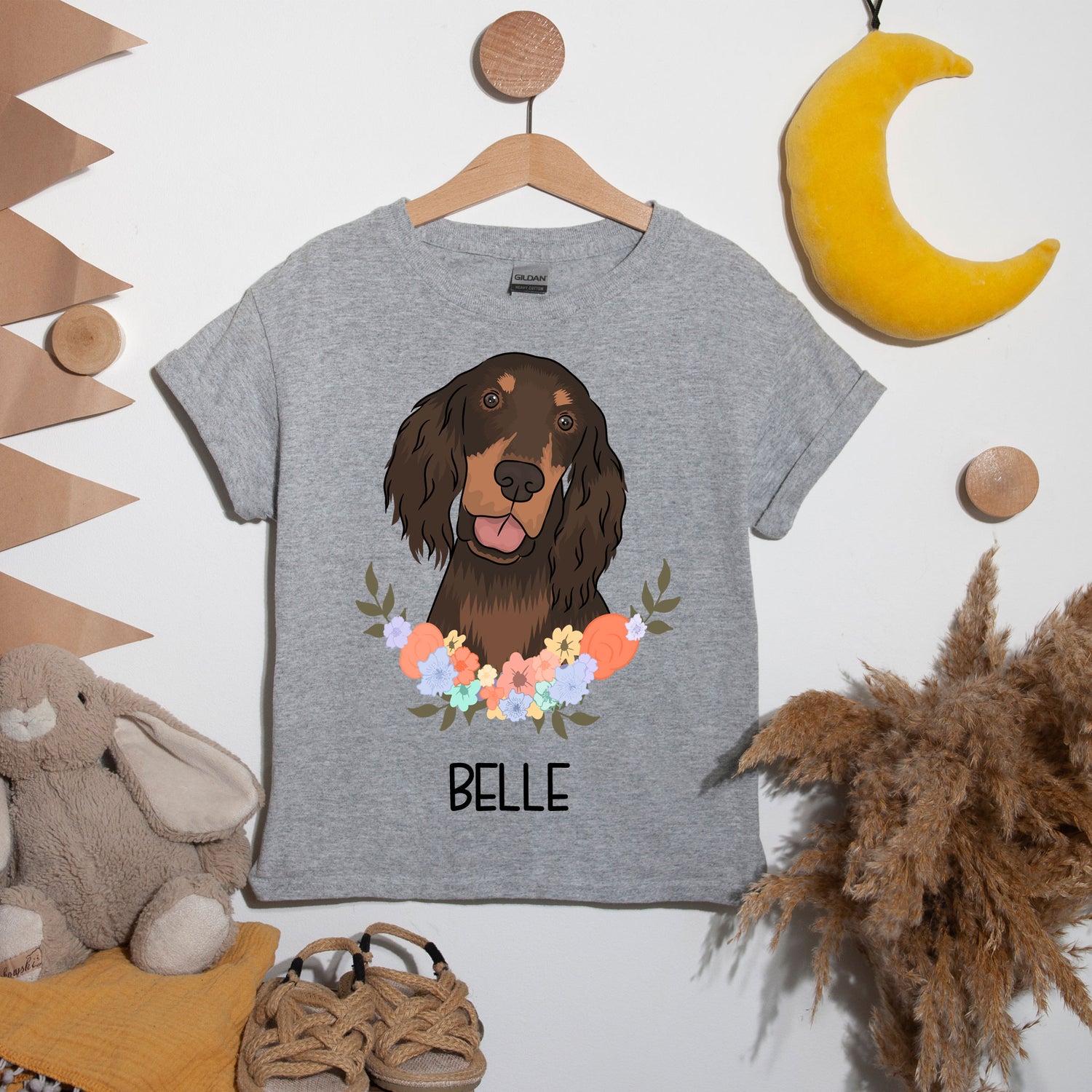 gordon-setter-pet-t-shirt