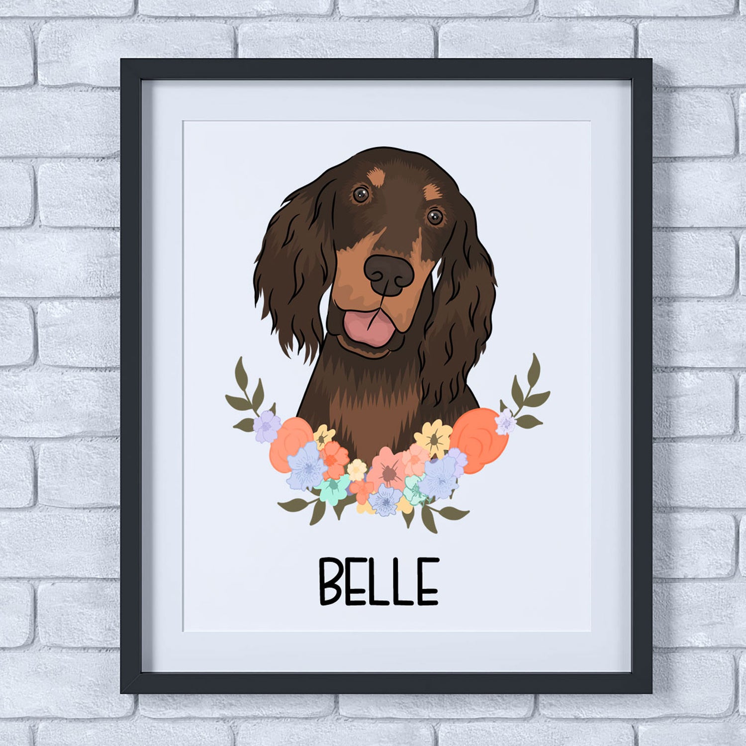 gordon-setter-print