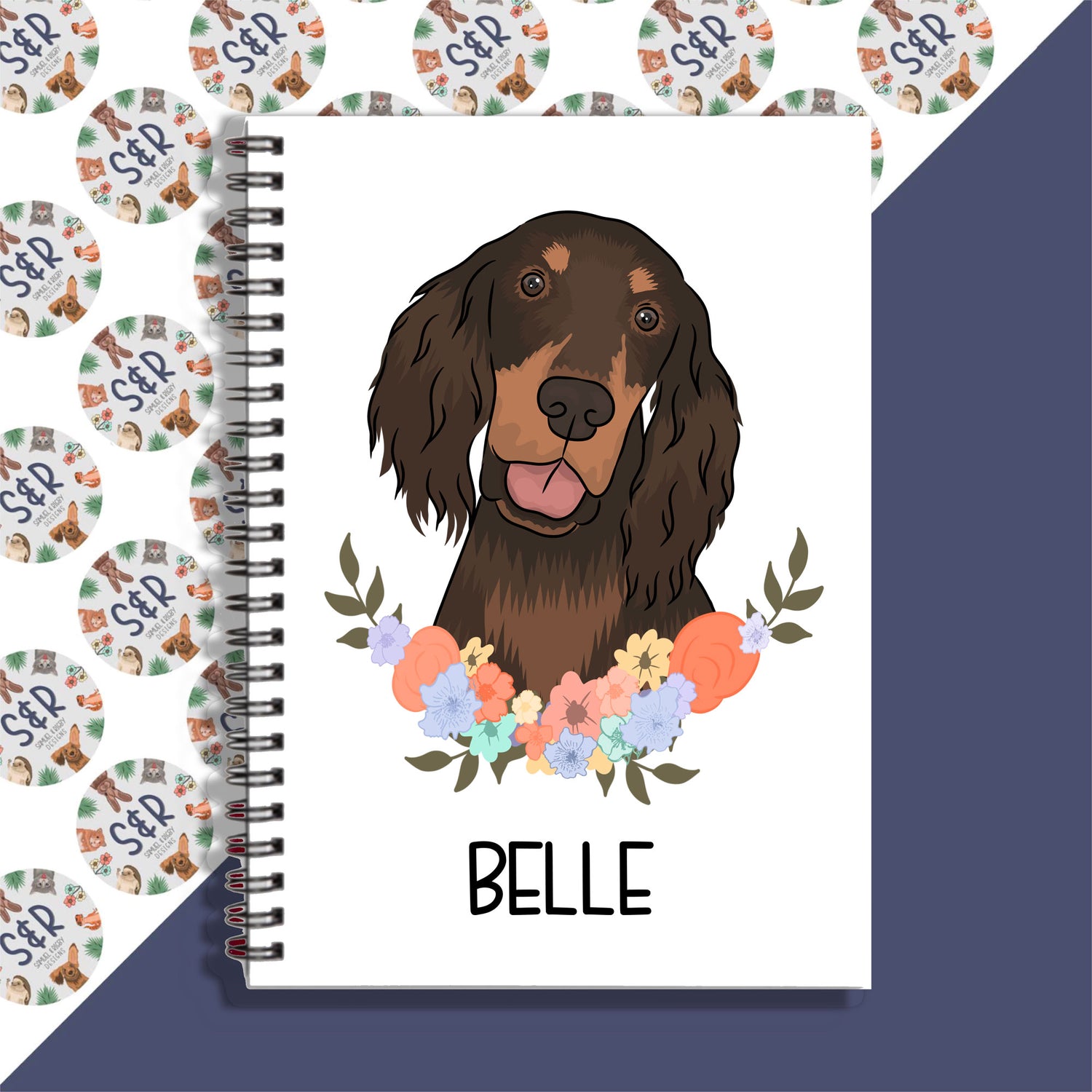 gordon-setter-dog-notebook