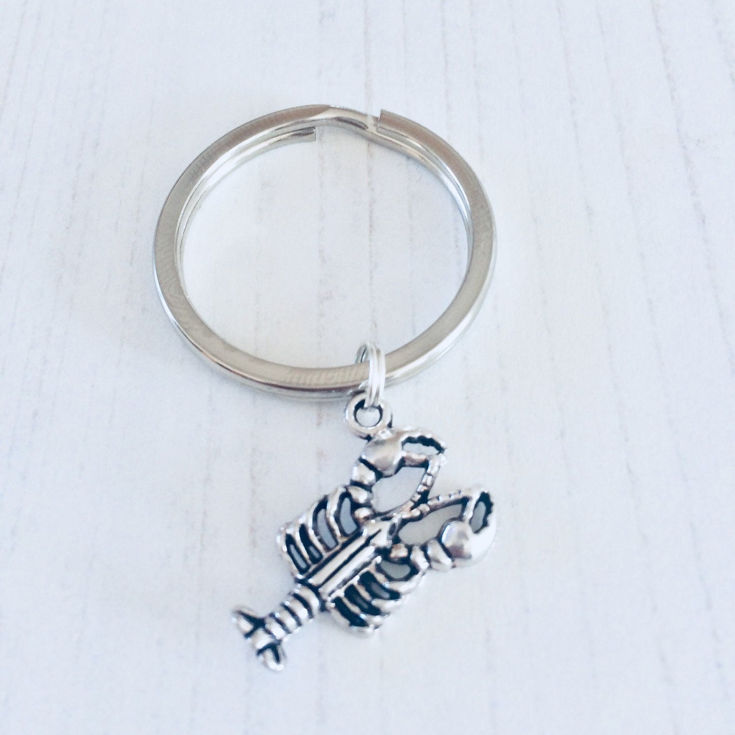 Lobster Keyring, Keychain, Lobster Gift Ideas, Be My Lobster, Lobster Present, Small Gift Ideas, Ocean Gifts, Boyfriend Gift Ideas.