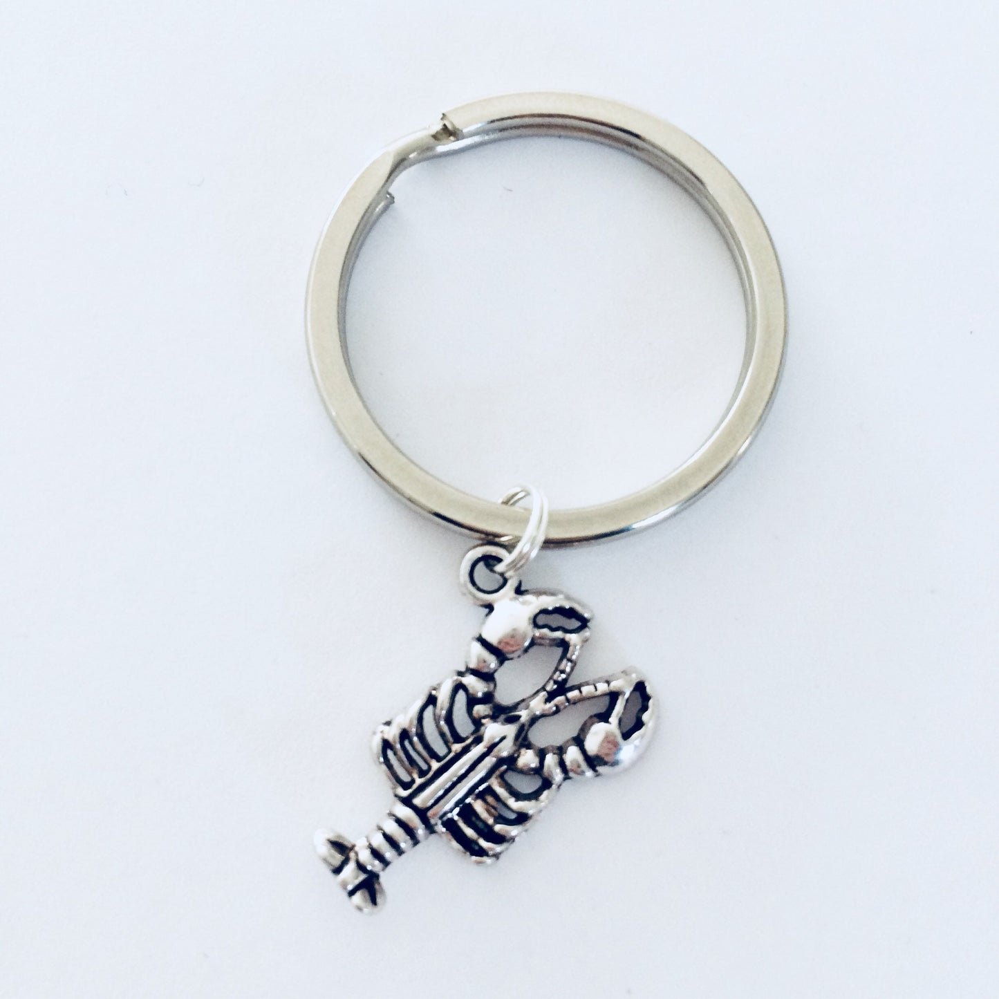 Lobster Keyring, Keychain, Lobster Gift Ideas, Be My Lobster, Lobster Present, Small Gift Ideas, Ocean Gifts, Boyfriend Gift Ideas.