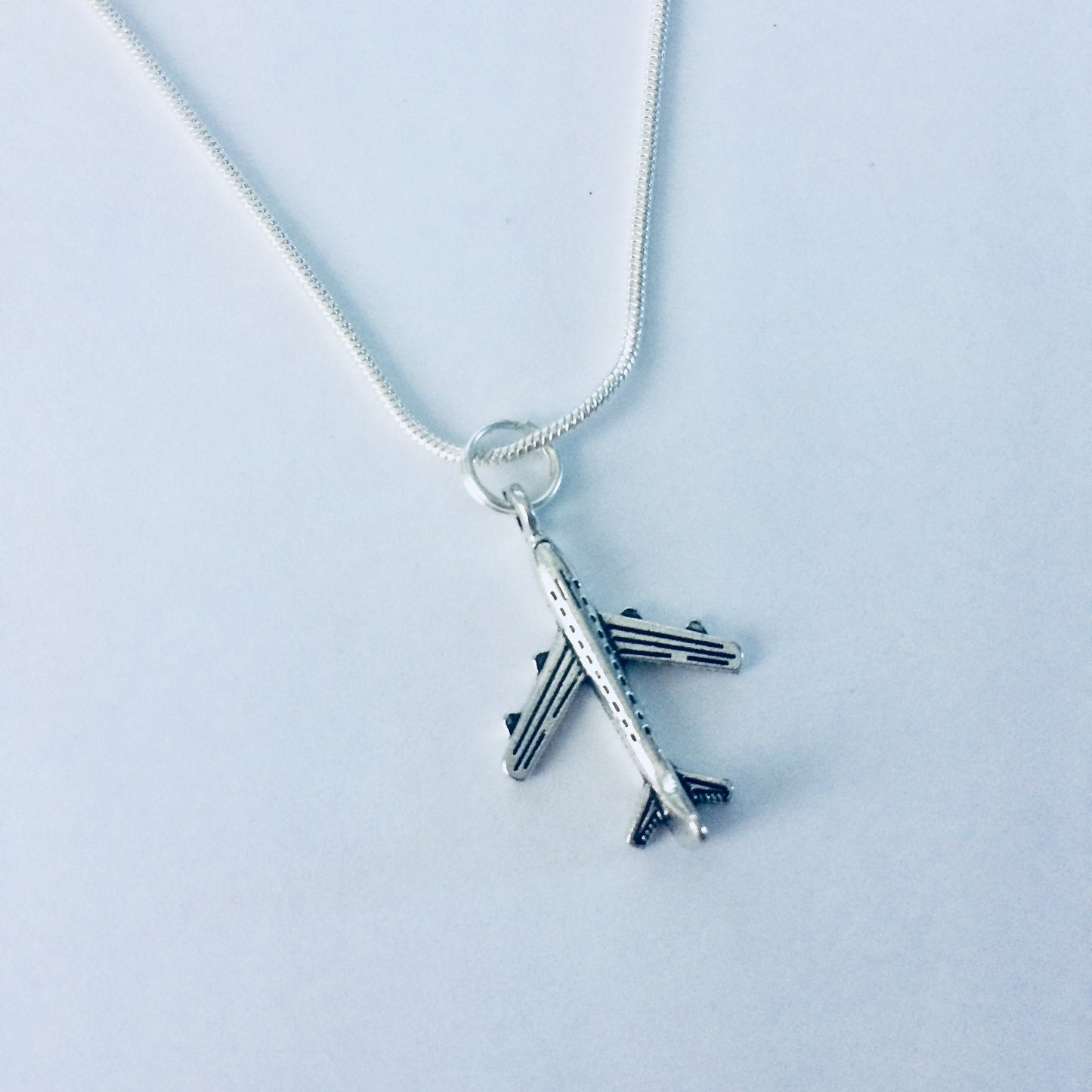 Aeroplane Necklace, Travel Jewellery, Plane Necklace, Vacation Necklace, Vacation Gift Idea, Journey Gift, Holiday Jewelry, Holiday Necklace