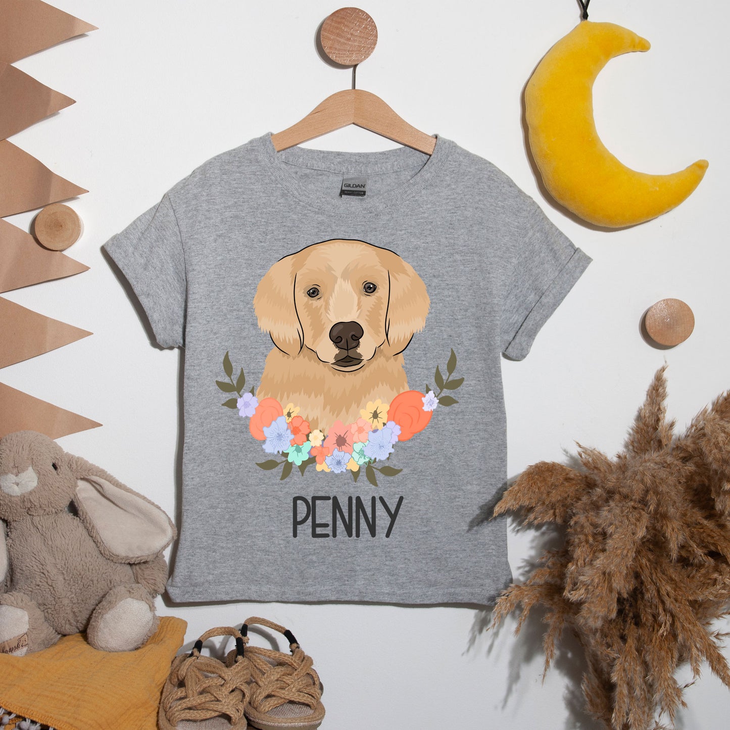 golden-retriever-pet-t-shirt