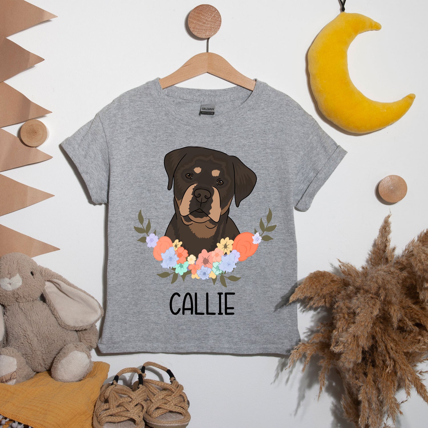 rottweiler-kids-t-shirt