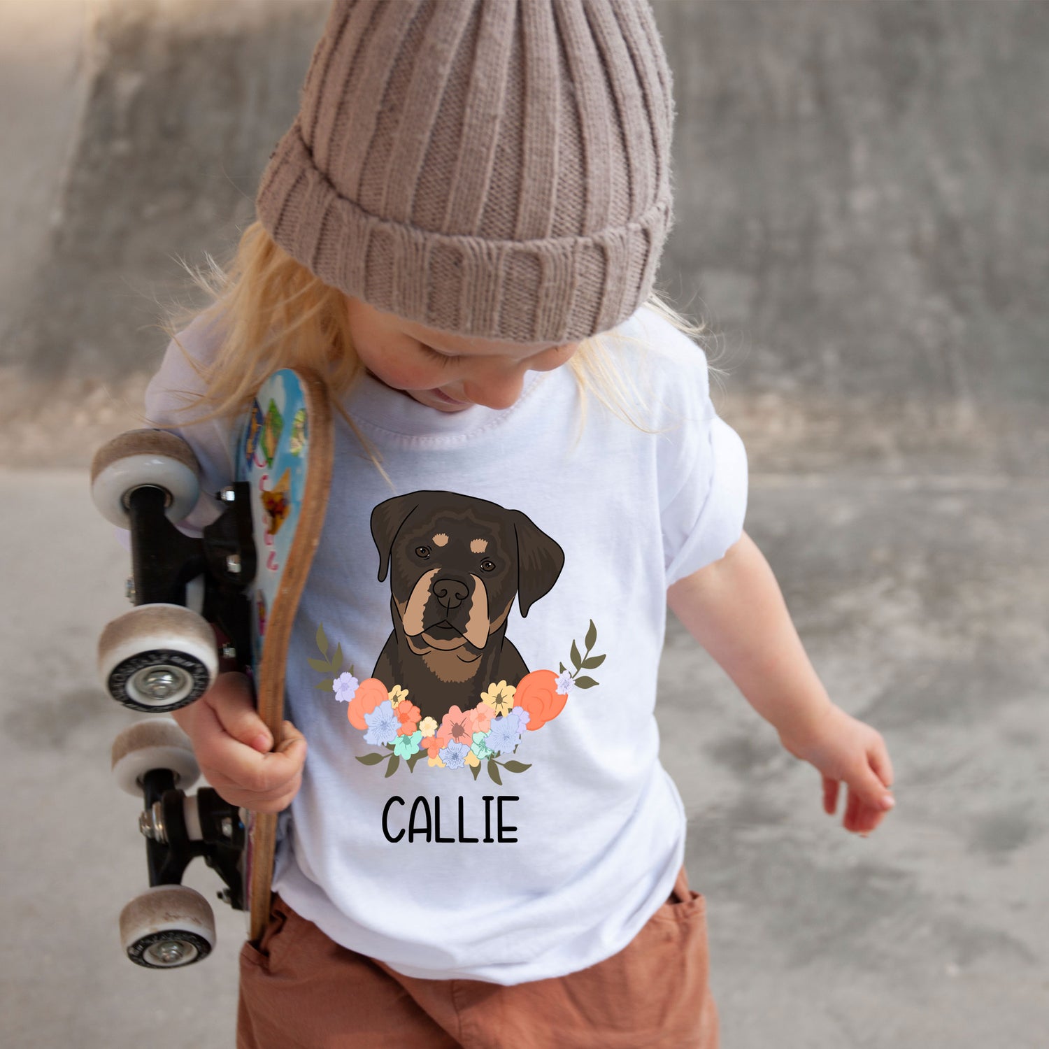 rottweiler-kids-t-shirt