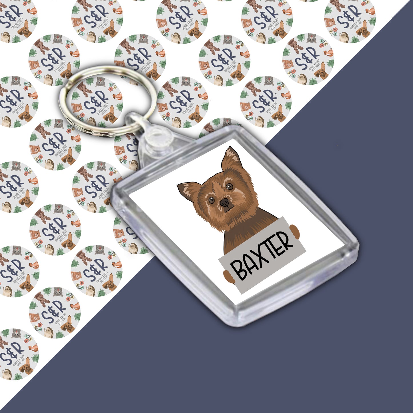 personalised-yorkshire-terrier-keyring